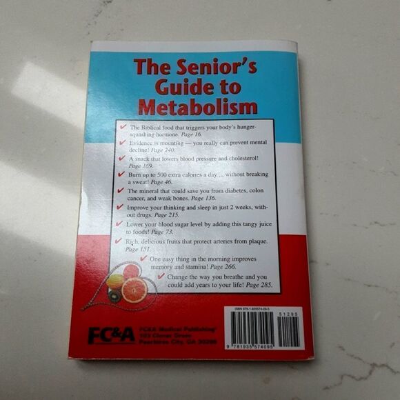 FC&A Medical Publishing "A Senior's Guide To Metabolism" Resource Book Softbound - Picture 2 of 5
